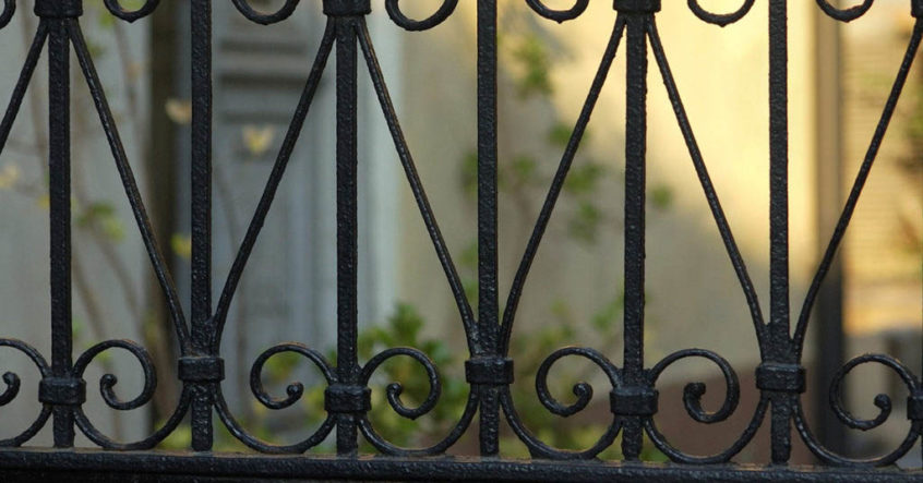 Wrought Iron Fencing can bring charm to your home!